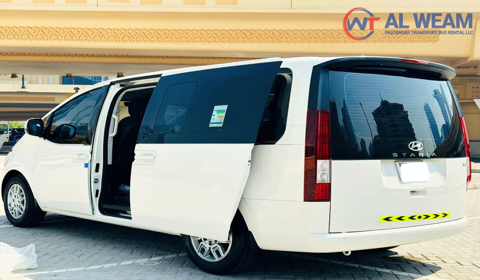 8 seater van for rent dubai, uae