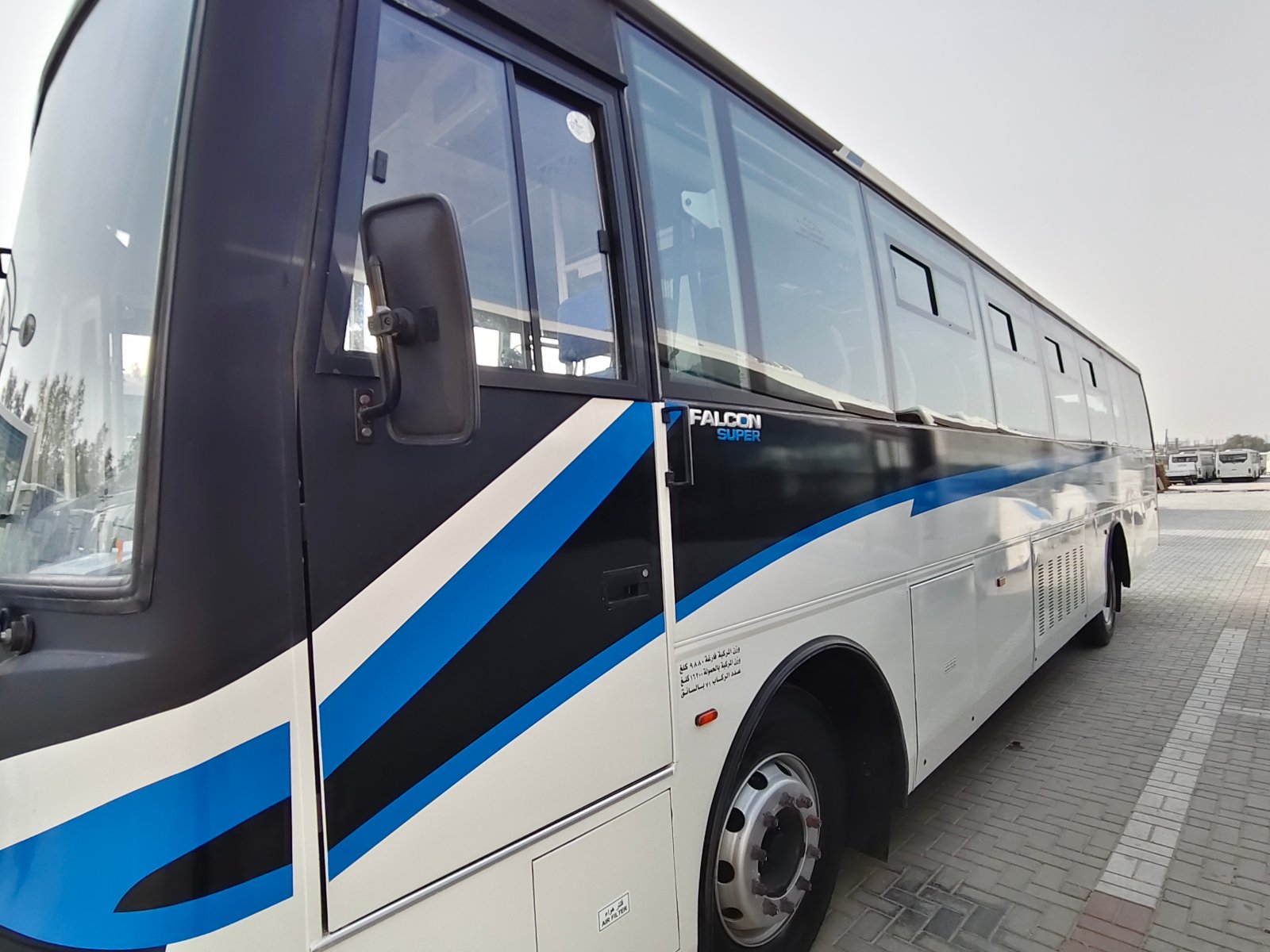 70 seater big labour bus rental in dubai