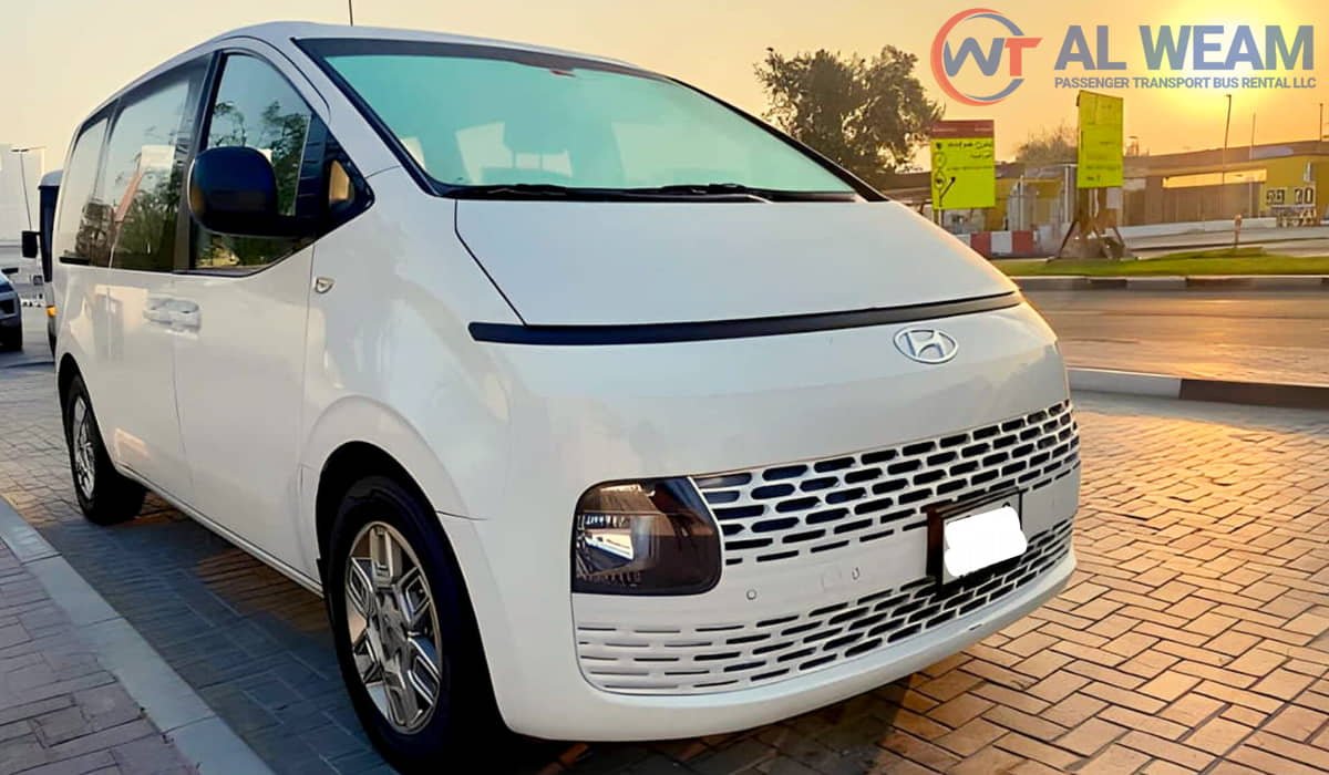 8 Seater Car Rental Dubai with Driver